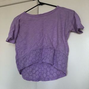 Purple old navy summer blouse